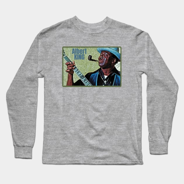 Albert King // Guitarist legend Long Sleeve T-Shirt by Katab_Marbun